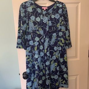 EUC XS Lilly Pulitzer Jonah Dress koi print